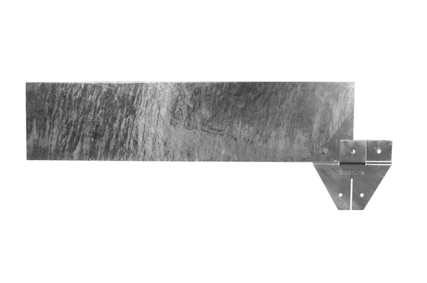 Staberder 2m Mit Flachfahne – Profil 50x50x3 Mm, 3 Durchgangslöcher ⌀ 11 Mm, Für Erdungsanlagen & Blitzschutz