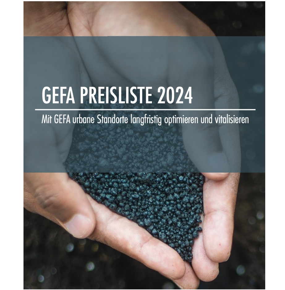 GEFA Fabritz Preisliste 2024